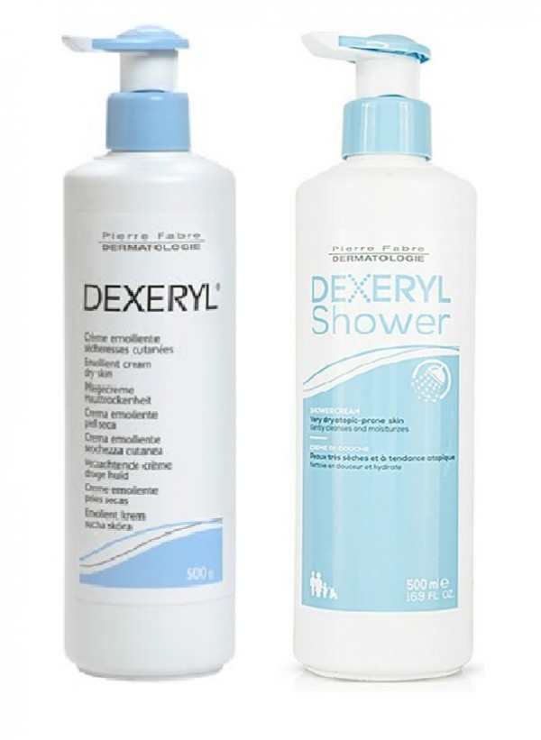 Dexeryl Creme - 500ml + Oferta Creme duche - 500 ml