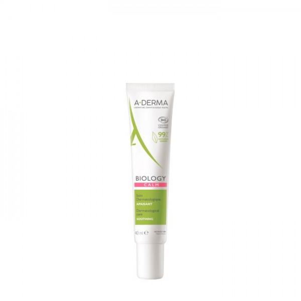 A-Derma Dermatológico Biology Fluido Rosto Calmante - 40ml