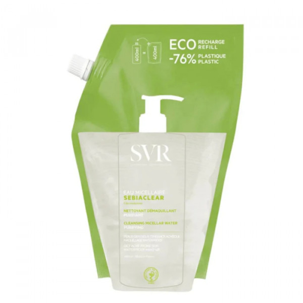 SVR Sebiaclear Agua Micelar Refill - 400ml
