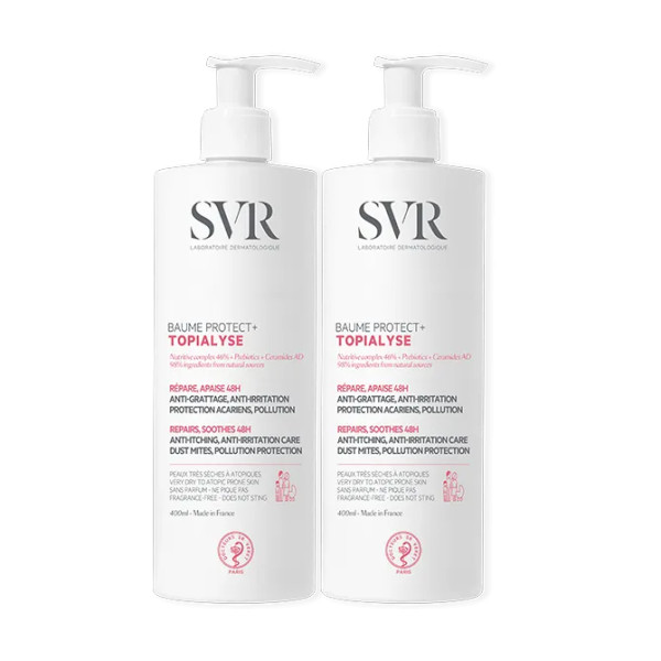 SVR Topialyse Baume Protect+ - 400ml (Pack Duplo) SVR Topialyse Baume Protect+ - 400ml (Pack Duplo)