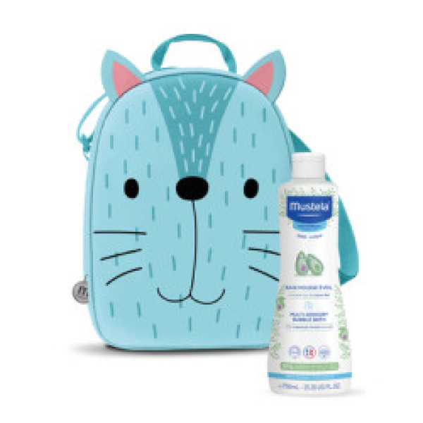 Mustela Bebé Pele normal Espuma Banho - 750ml (Mochila Gato) Mustela Bebé Pele normal Espuma Banho - 750ml (Mochila Gato)