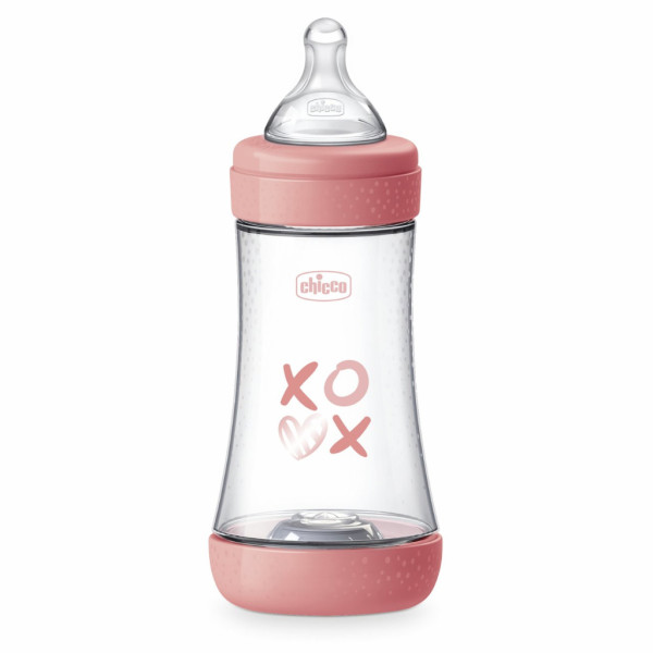 Chicco Biberão Perfect 5_Rosa - 240ml