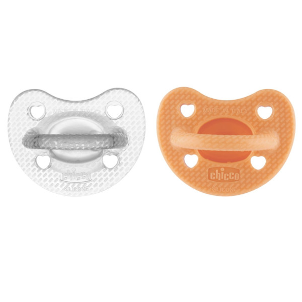 Chicco PhysioForma Luxe_Laranja_6-16M (x2 chupetas)