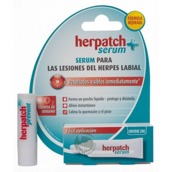 Herpatch Herpes Serum Labial - 5ml + Oferta Herpatch Prevent Herpatch Herpes Serum Labial - 5ml + Oferta Herpatch Prevent