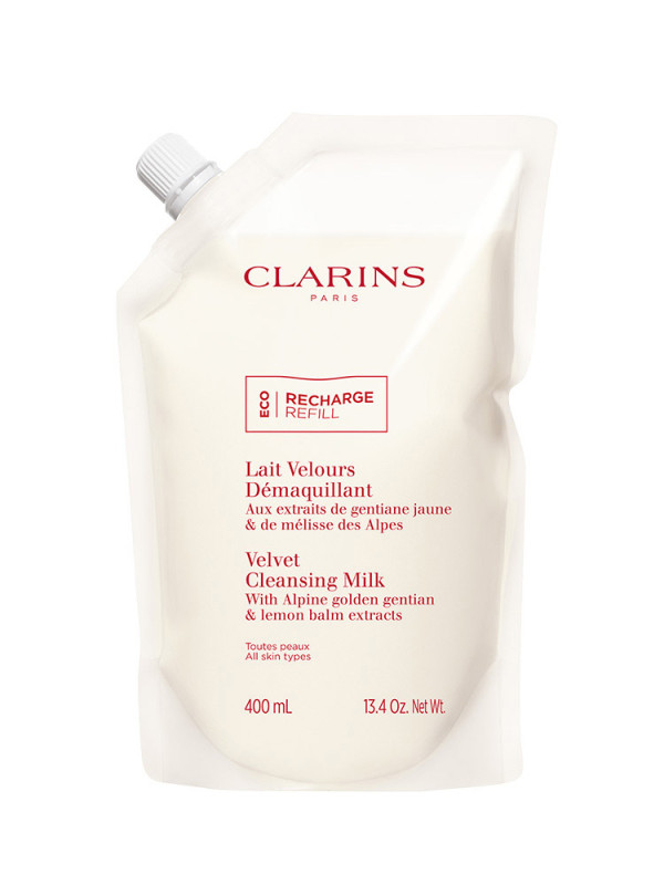 Clarins Velvet Cleansing Milk _ Refill - 400ml