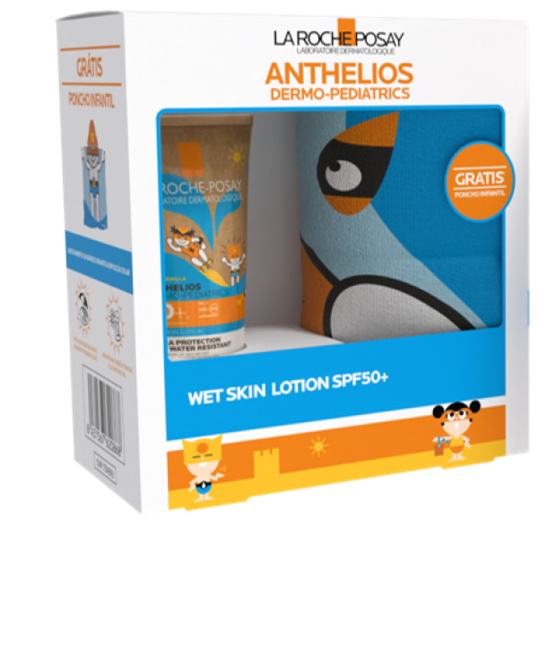 La Roche Posay Anthelios Dermo Pediatrics Wet Skin SPF50+ - 200ml + Oferta Poncho