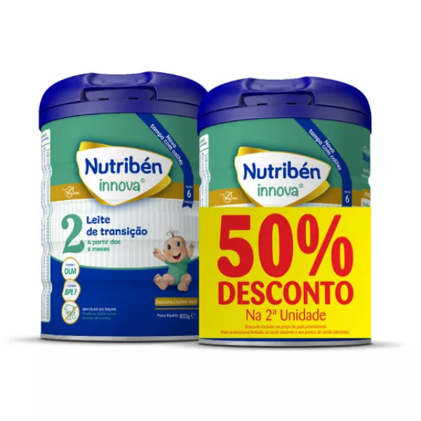 Nutriben Innova 2 Leite Transição- 800g (x2 unidades)