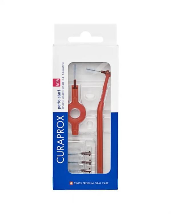 Curaprox Perio Plus Kit Escovilhão Interdental Cps 406 (x5 unidades) c/ Cabo Uhs 451
