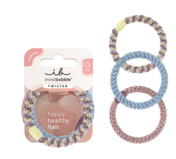 Invisibobble Twistar Lavender Braids (x3 unidades)