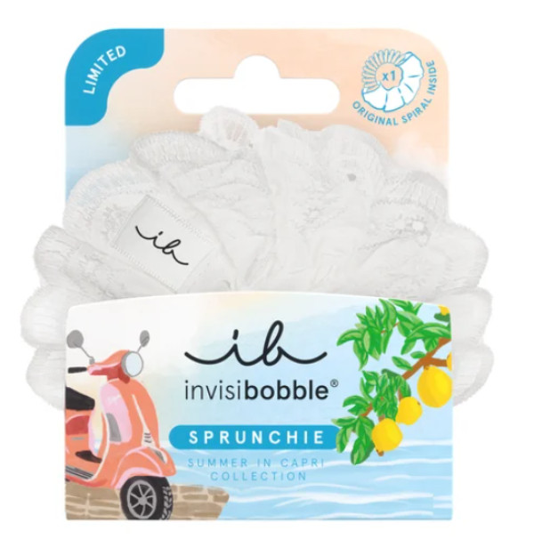Invisibobble Elásticos Sprunchie Capri Blanco
