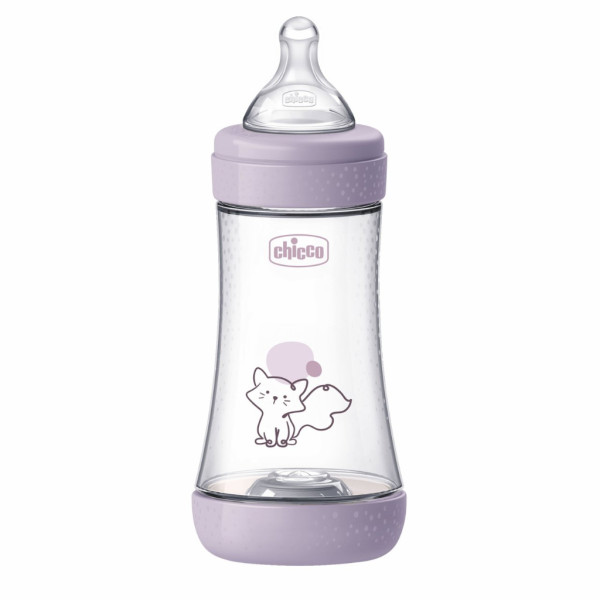 Chicco Biberão Perfect 5 _ Rosa - 240ml