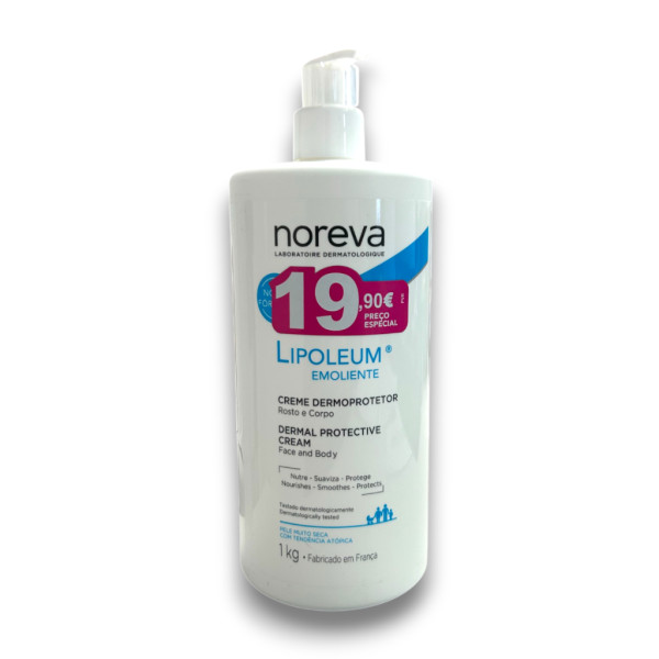 Noreva Lipoleum Emoliente Creme - 1Kg (Preço Especial)
