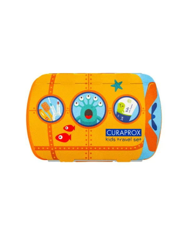 Curaprox Kids Kit Viagem Laranja