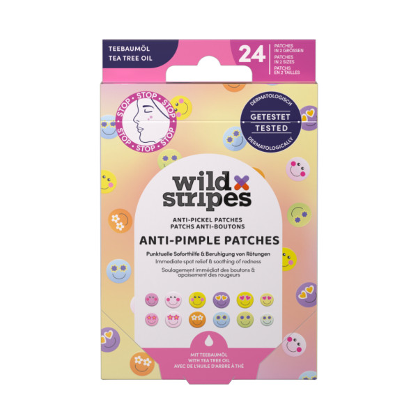 Wild Stripes Pimple Patches Smile (x24 unidades)