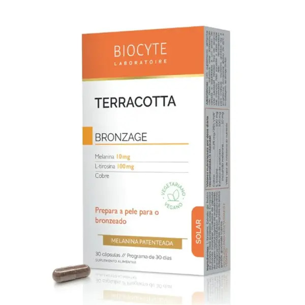 Biocyte Terracotta Bronzage (x30 capsulas)