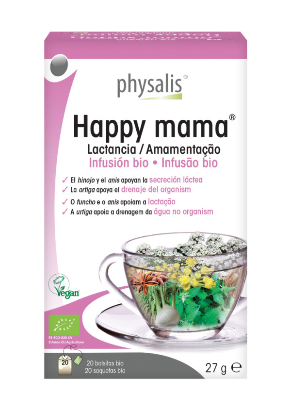 Physalis Happy Mama Infusão Bio (x20 Saquetas)