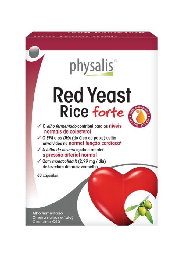 Physalis Red Yeast Rice Forte (60 cápsulas)
