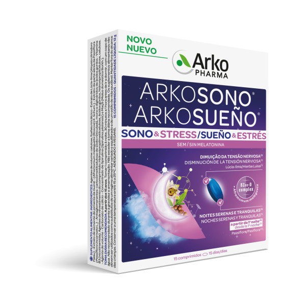 Arkosono Sono & Stress (x15 comprimidos)
