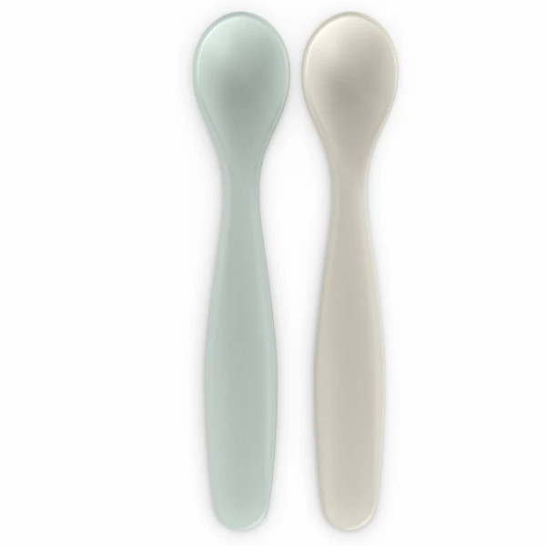Suavinex Set Colher Azul/Cinza +6M X2