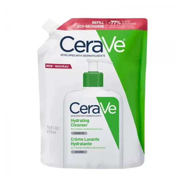 Cerave Creme Limpeza Hidratante Recarga - 473ml