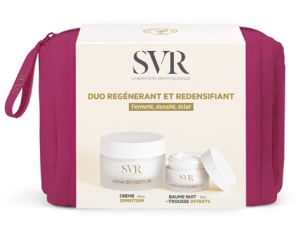 SVR Densitium Creme - 50ml + SVR Baume Nuit - 15ml + Bolsa