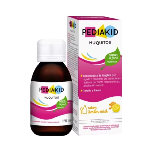 Pediakid Muquitos Limão/Mel - 125Ml Pediakid Muquitos Limão/Mel - 125Ml