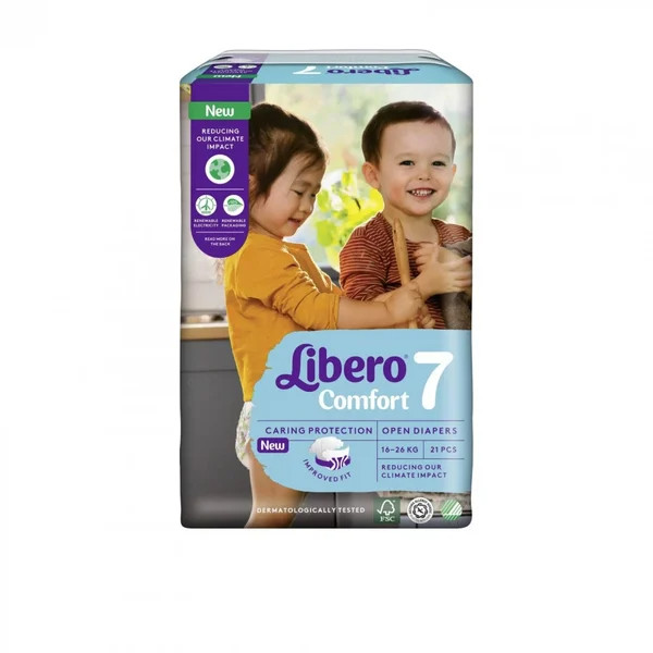 Libero Comfort _7_Fralda_16-26Kg (X20 unidades) Libero Comfort _7_Fralda_16-26Kg (X20 unidades)