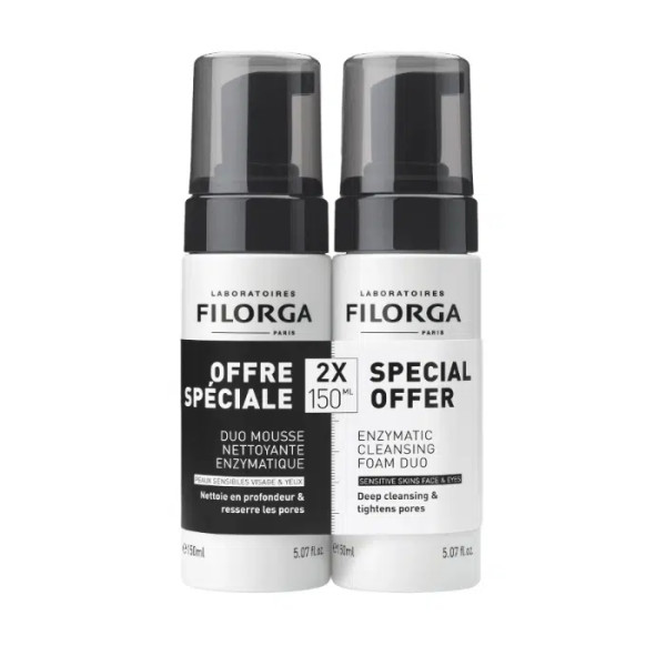 Filorga Skin-Prep Mousse de Limpeza Enzimática - 150Ml (x2 unidades) Filorga Skin-Prep Mousse de Limpeza Enzimática - 150Ml (x2 unidades)