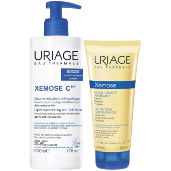 Uriage Xemose C8 Balsamo - 500ml +Oferta Óleo Lavante - 200ml Uriage Xemose C8 Balsamo - 500ml +Oferta Óleo Lavante - 200ml