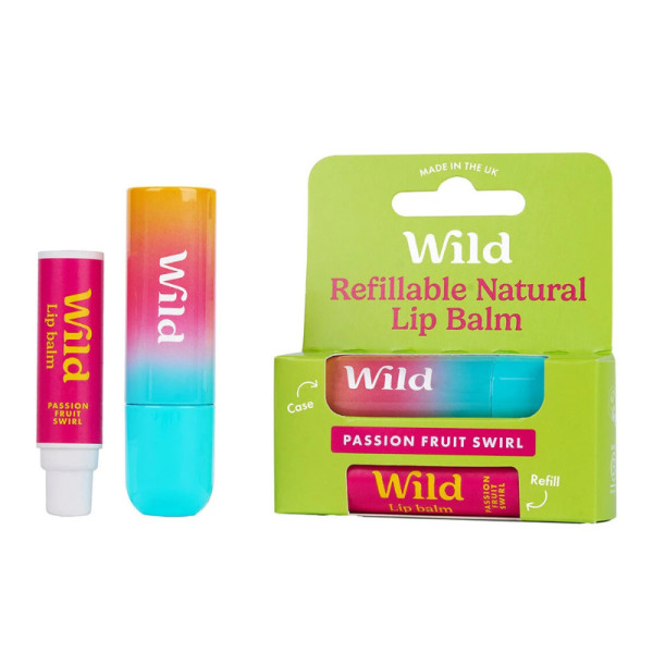 Wild Bálsamo Labial Natural Caixa+Recarga Passion Fruit Wild Bálsamo Labial Natural Caixa+Recarga Passion Fruit