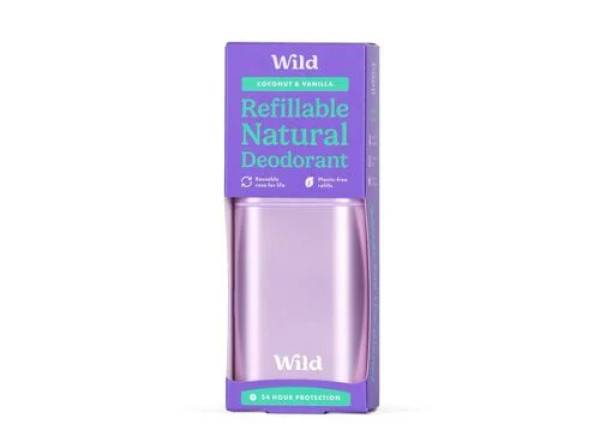 Wild Deo Natural Caixa+Recarga Coco/Baunilha