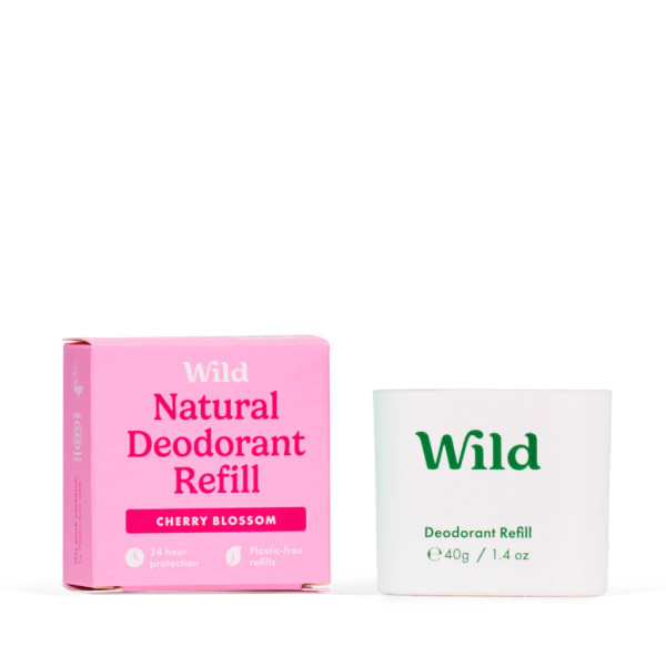 Wild Deo Natural Recarga Flor De Cerejeira