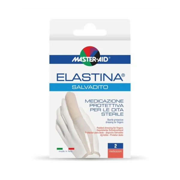 Masteraid Elastina Salvadito Penso Protetor Dedo (x2 unidades) Masteraid Elastina Salvadito Penso Protetor Dedo (x2 unidades)
