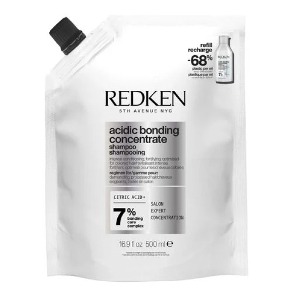 Redken Acidic Bonding Concentrate Shampoo _Recarga - 500Ml Redken Acidic Bonding Concentrate Shampoo _Recarga - 500Ml