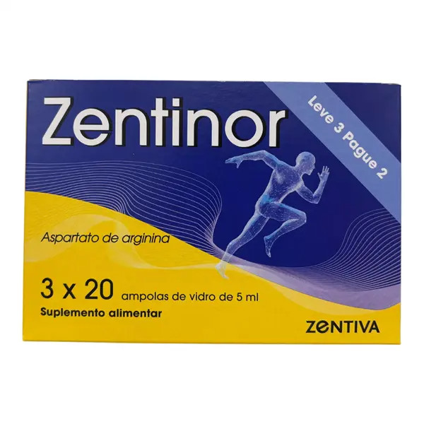 Zentinor solução - 5ml (3x20 ampolas) Zentinor solução - 5ml (3x20 ampolas)