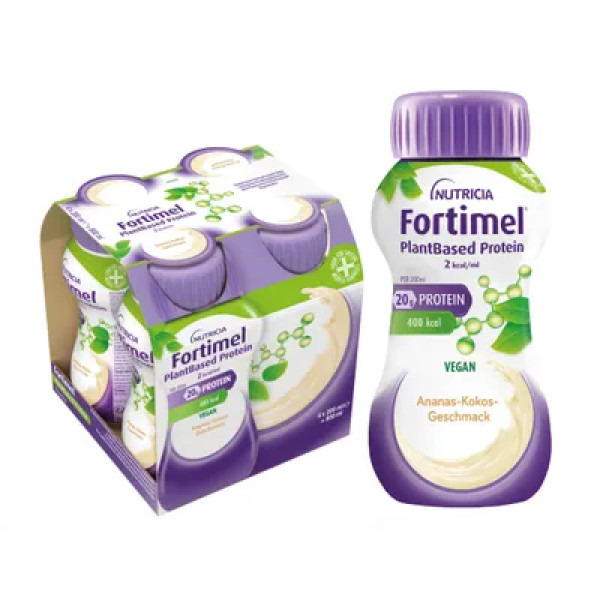 Fortimel PlantBased Protein Ananas/coco - 200Ml (4 unidades) Fortimel PlantBased Protein Ananas/coco - 200Ml (4 unidades)