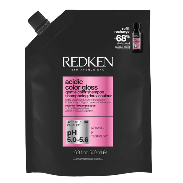 Redken Acidic Color Gloss Shampoo _recarga -500Ml Redken Acidic Color Gloss Shampoo _recarga -500Ml