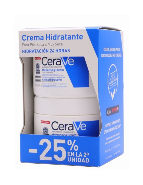 Cerave Creme Hidratante  - 340G (Pack Duplo)
