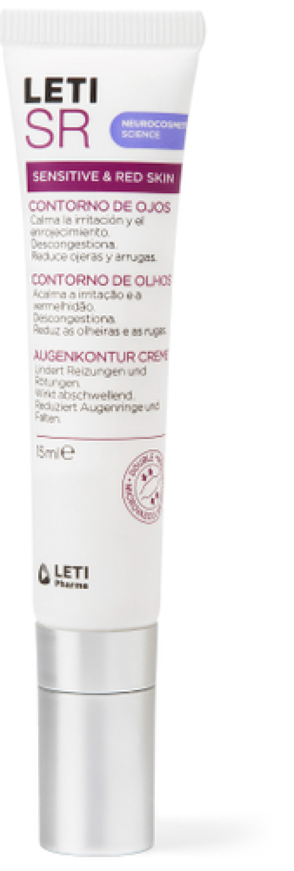 Leti Sr Gel Contorno Olhos Anti-Vermelhidão 15ml