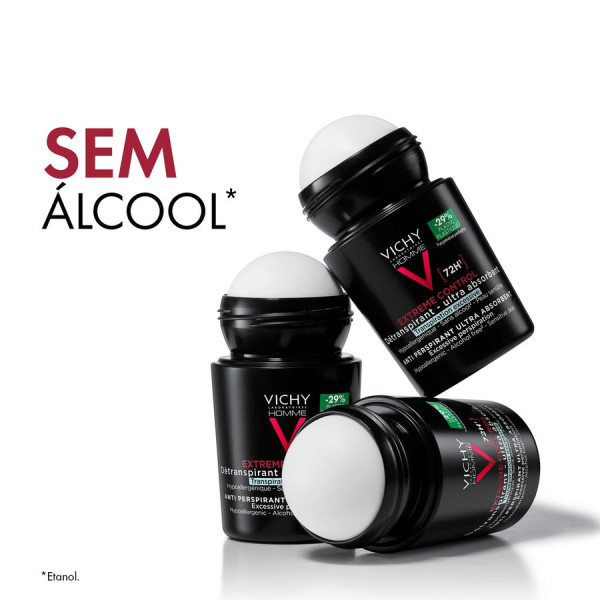 Vichy Homme Deo Rollon 72H 50ml (Pack Duplo)