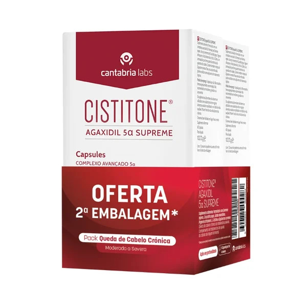Cistitone Agaxidil 5Alfa Supreme (x60 capsulas) Pack Duplo