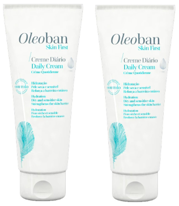 Oleoban Diario Creme Hidratante  200g x 2 Desconto 70% na 2ª unidade
