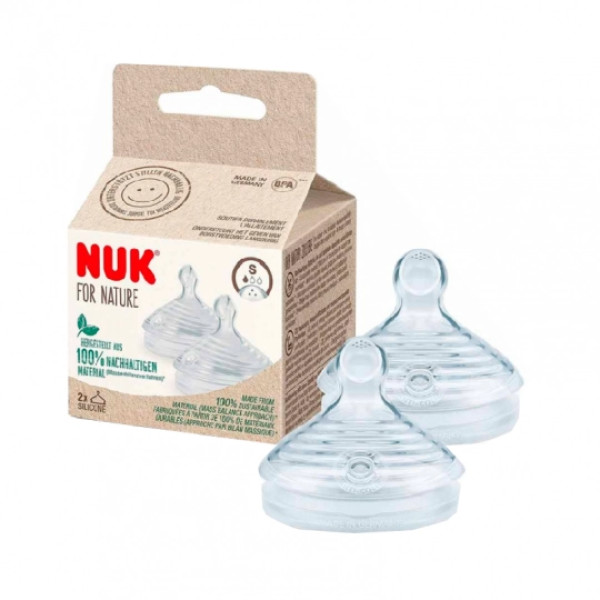 Nuk Nature Tetina Silicone_S (x2 unidades)