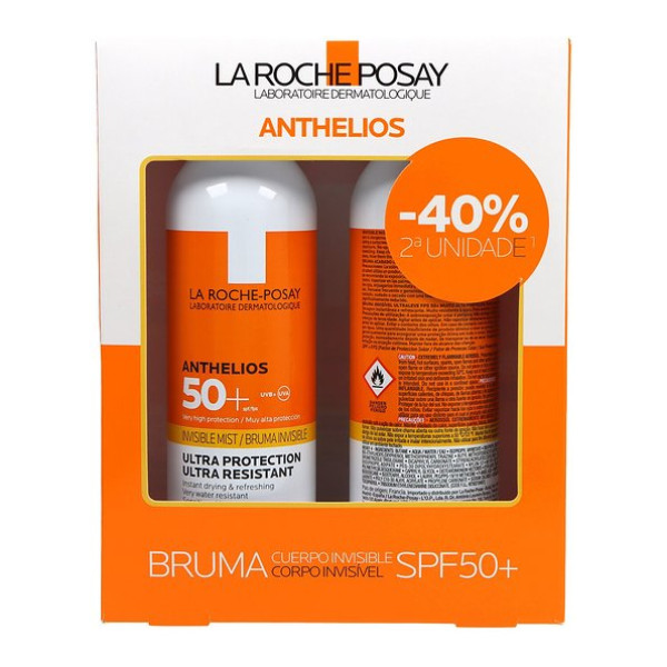 La Roche Posay Anthelios Bruma SPF50+ - 200ml (Pack Promocional Duplo) La Roche Posay Anthelios Bruma SPF50+ - 200ml (Pack Promocional Duplo)