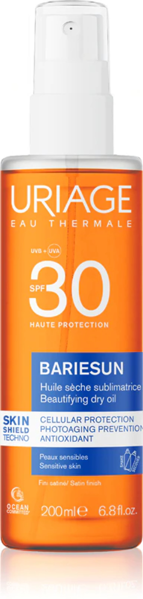 Uriage Bariesun Óleo Seco SPF30 - 200ml Uriage Bariesun Óleo Seco SPF30 - 200ml
