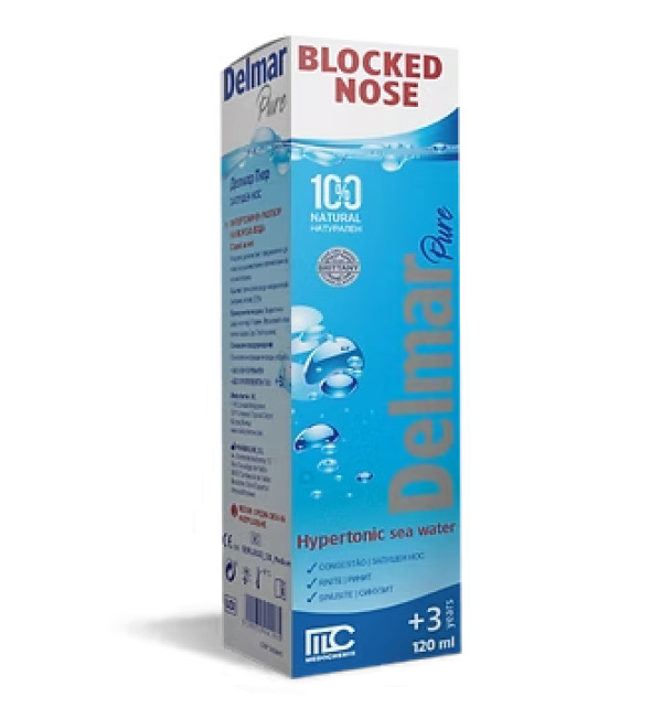 Delmar Pure Agua Mar Hipertónico Spray _ 3A+ - 120Ml