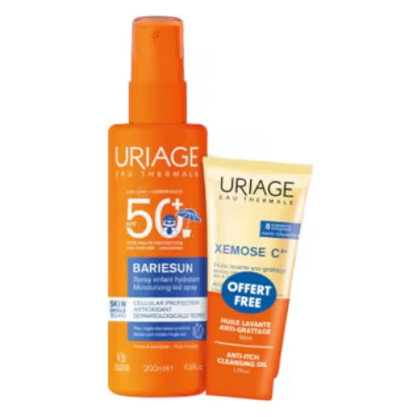 Uriage Bariesun Spray Kids SPF50+ - 200Ml + Oferta Óleo Lavante - 50ml Uriage Bariesun Spray Kids SPF50+ - 200Ml + Oferta Óleo Lavante - 50ml