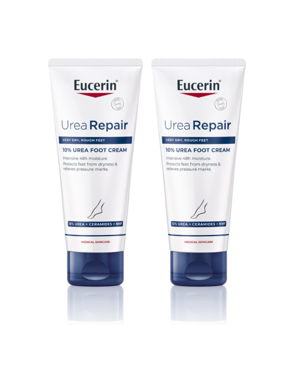 Eucerin Urea Repair Creme de Pés - 100mL (Pack Duplo) Eucerin Urea Repair Creme de Pés - 100mL (Pack Duplo)