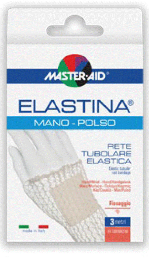 Masteraid Elastina Rede Tubular Mão/Pulso Masteraid Elastina Rede Tubular Mão/Pulso