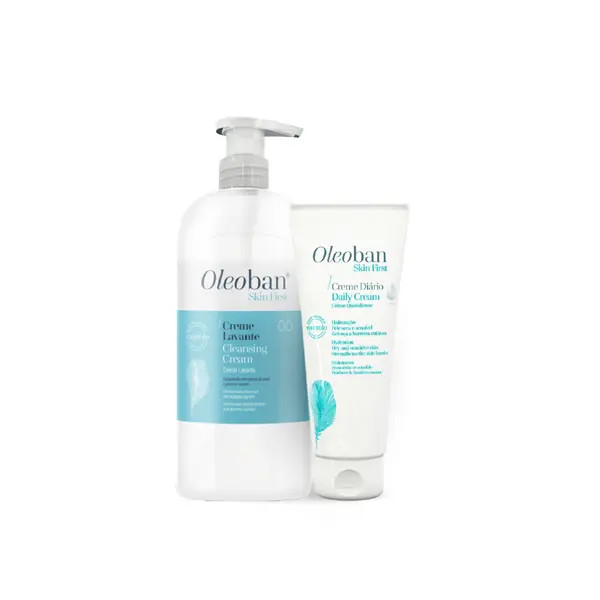 Oleoban Creme Lavante 450Ml + Creme Diário 80G